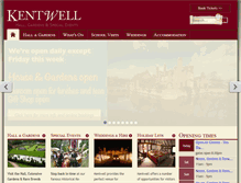 Tablet Screenshot of kentwell.co.uk